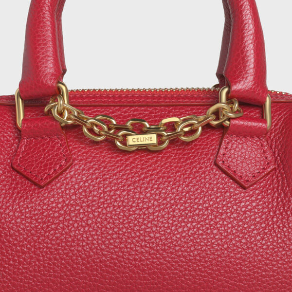 セリーヌ★グレインカーフスキン ミニボストンバッグ偽物 195113DCK.27ED